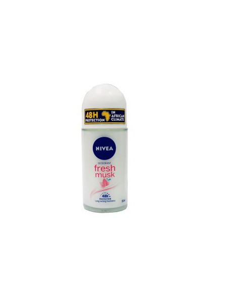 Fresh Musk 48H Deodorant Roll On