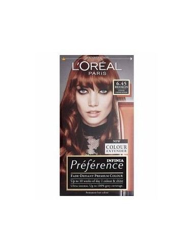 Preference Infinia Permanent Color 6.45 Brooklyn Intense Copper Auburn