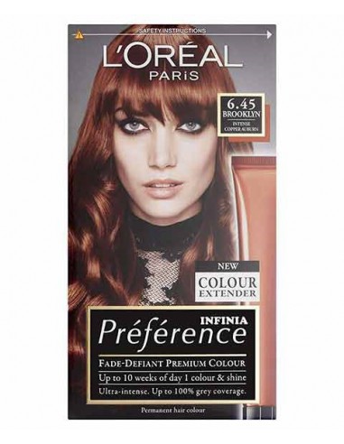 Preference Infinia Permanent Color 6.45 Brooklyn Intense Copper Auburn