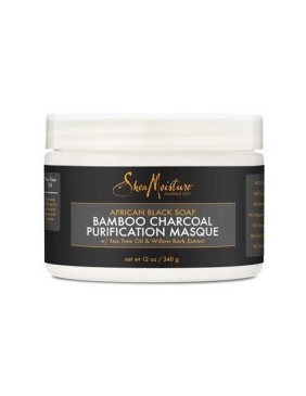 African Black Soap Bamboo Charcoal Purification Masque