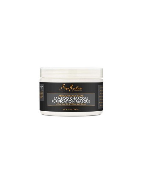 African Black Soap Bamboo Charcoal Purification Masque