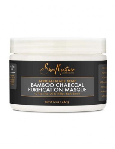 African Black Soap Bamboo Charcoal Purification Masque