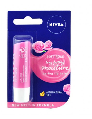 Soft Rose Moisture Caring Lip Balm