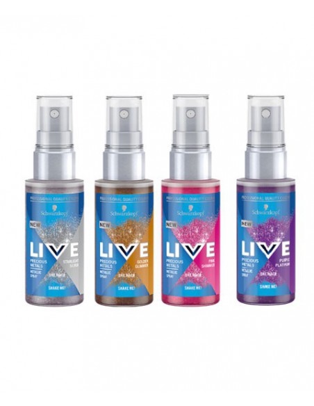 Live Precious Metals One Wash Metallic Spray Live Precious Metals One Wash Metallic Spray