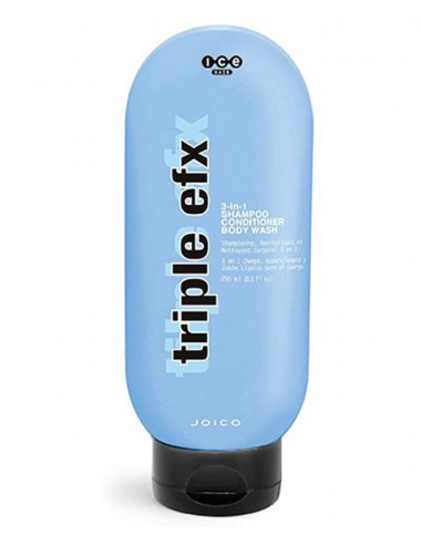 Joico Ice Hair Triple EFX 3-in-1 Shampoo Conditioner Body Wash