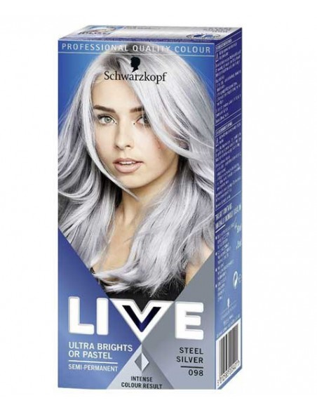 Live Ultra Brights Or Pastel Steel Silver 098 Live Ultra Brights Or Pastel Steel Silver 098