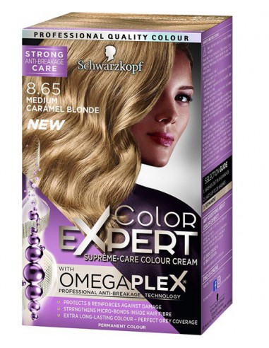 Color Expert Omegaplex Colour Cream 8.65 Medium Caramel Blonde Color Expert Omegaplex Colour Cream 8.65 Medium Caramel Blonde