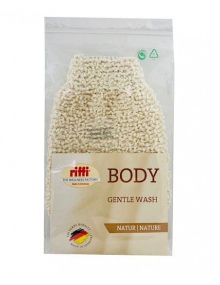 Riffi Cotton Chenille Body Gentle Wash Gloves 409