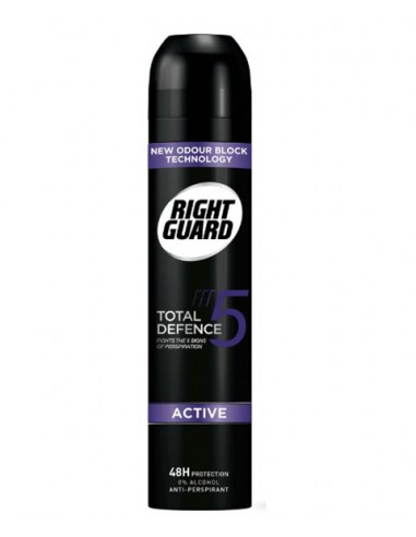 Right Guard Total Defence 5 Active 48H Anti Perspirant Deodorant