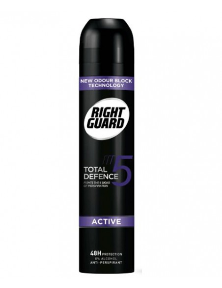 Right Guard Total Defence 5 Active 48H Anti Perspirant Deodorant