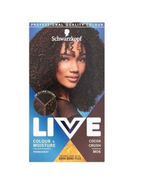 Live Colour Plus Moisture Permanent Hair Colour Cocoa Crush M06