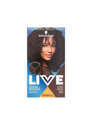 Live Colour Plus Moisture Permanent Hair Colour Cocoa Crush M06