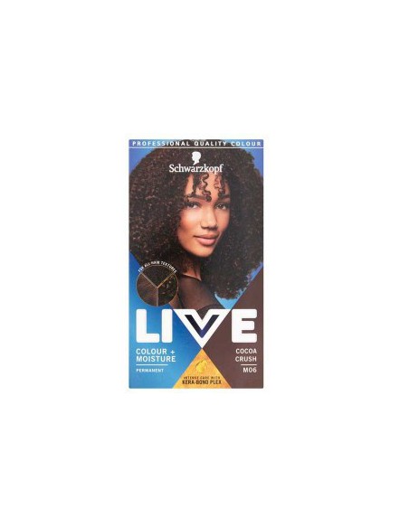 Live Colour Plus Moisture Permanent Hair Colour Cocoa Crush M06