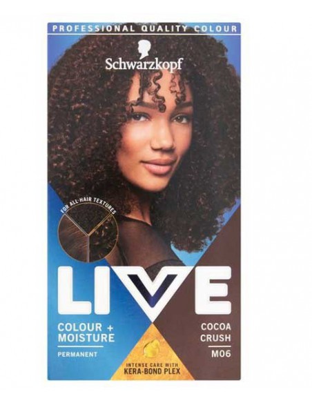 Live Colour Plus Moisture Permanent Hair Colour Cocoa Crush M06