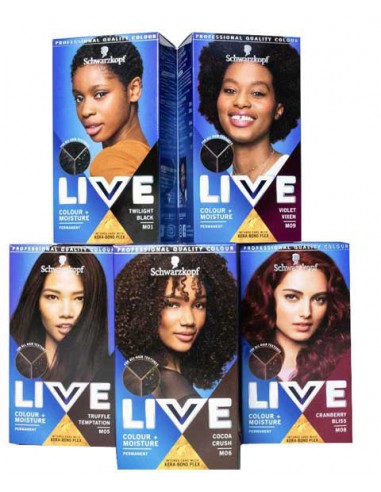 Live Colour Plus Moisture Permanent Hair Colour Cocoa Crush M06