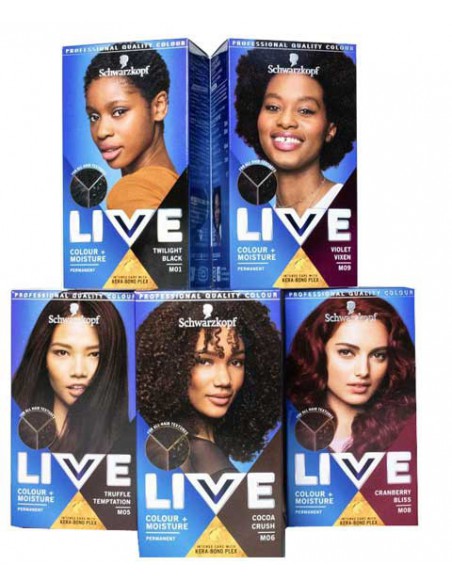 Live Colour Plus Moisture Permanent Hair Colour Cocoa Crush M06