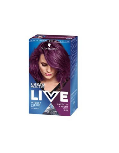 Live Urban Metalic Intense Permanent Colour U69 Amethyst Chrome