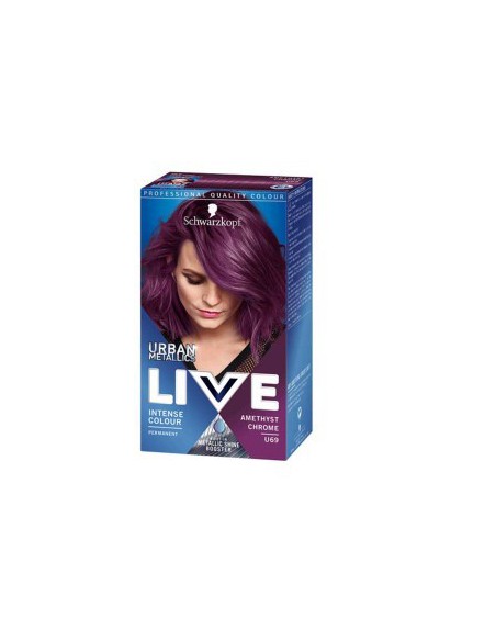 Live Urban Metalic Intense Permanent Colour U69 Amethyst Chrome