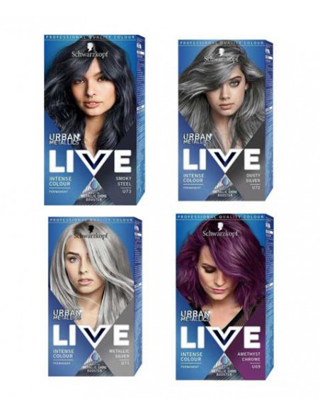 Live Urban Metalic Intense Permanent Colour U69 Amethyst Chrome