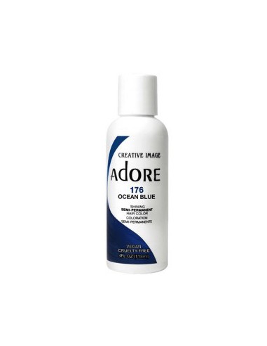 Adore Shining Semi Permanent Hair Color Ocean Blue Adore Shining Semi Permanent Hair Color Ocean Blue