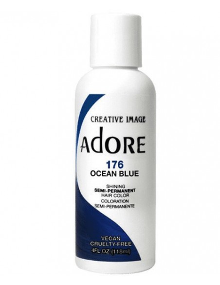 Adore Shining Semi Permanent Hair Color Ocean Blue Adore Shining Semi Permanent Hair Color Ocean Blue
