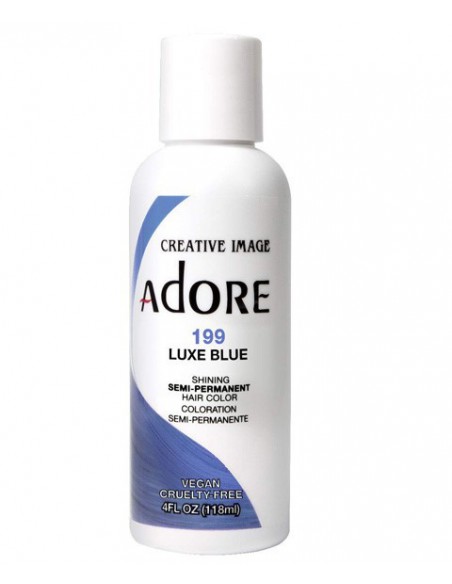 Adore Shining Semi Permanent Hair Color Luxe Blue Adore Shining Semi Permanent Hair Color Luxe Blue