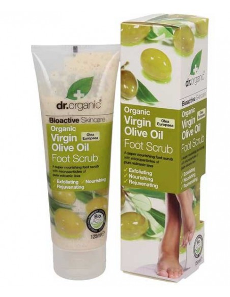 Organic Virgin Olive Oil Foot Scrub