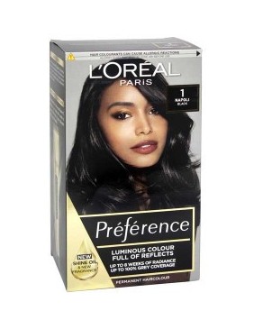 Loreal Paris Preference Hair Color 1 Napoli Black