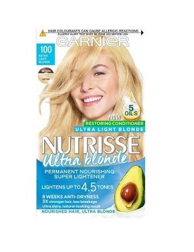 Nutrisse Ultra Permanent Nourishing Hair Colour Camomile 100 Extra Light Blonde