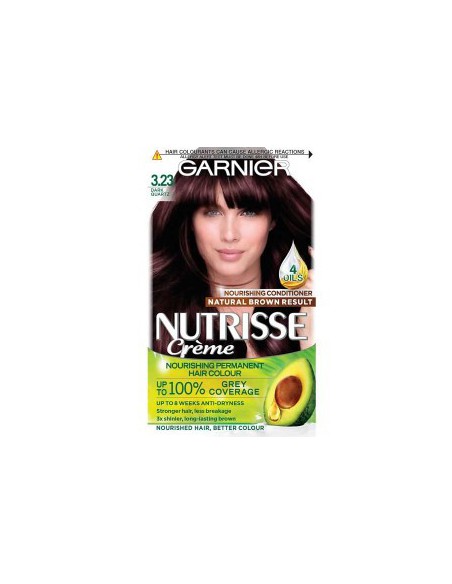 Nutrisse Creme Permanent Nourishing Hair Colour 3.23 Dark Quartz