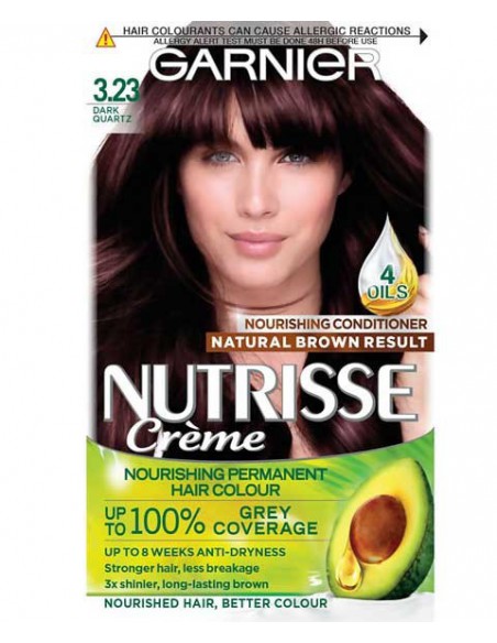 Nutrisse Creme Permanent Nourishing Hair Colour 3.23 Dark Quartz