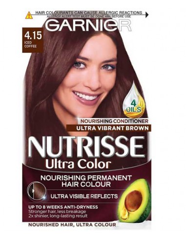 GarnierNutrisse Ultra Color Permanent Nourishing Hair Color Iced Coffee GarnierNutrisse Ultra Color Permanent Nourishing Hair Color Iced Coffee