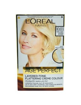 Age Perfect Layered Tone Flattering Creme Colour 10.03 Very Light Golden Blonde