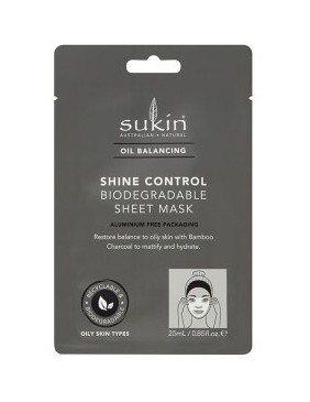 Oil Balancing Shine Control Biodegradable Sheet Mask