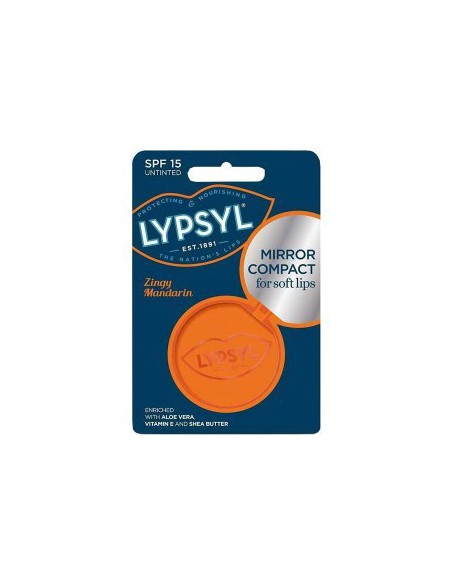 Mirror Compact For Soft Lips Balm Zingy Mandarin