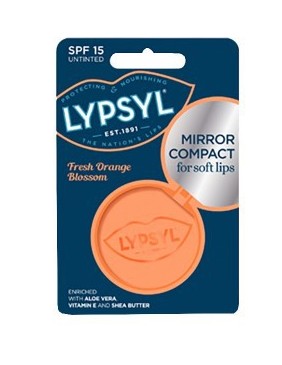 Mirror Compact For Soft Lips Balm Fresh Orange