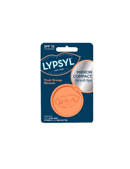 Mirror Compact For Soft Lips Balm Fresh Orange