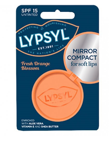 Mirror Compact For Soft Lips Balm Fresh Orange Mirror Compact For Soft Lips Balm Fresh Orange