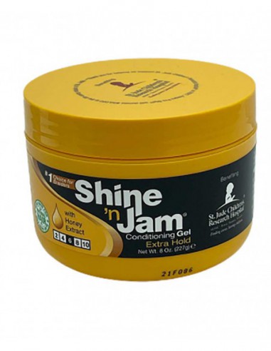 Shine N Jam Conditioning Gel Extra Hold With Honey Extract Shine N Jam Conditioning Gel Extra Hold With Honey Extract