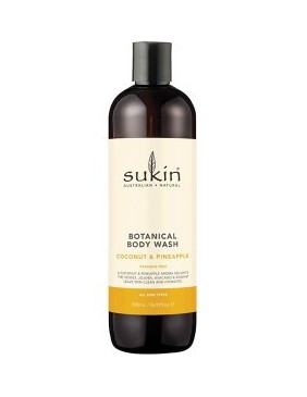 Australian Natural Skincare Botanical Body Wash Coconut And Pineapple