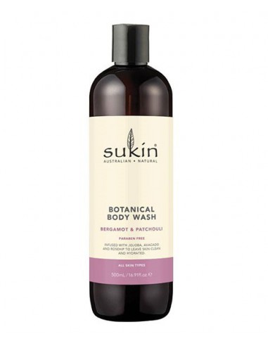 Australian Natural Skincare Botanical Body Wash Bergamot And Patchouli