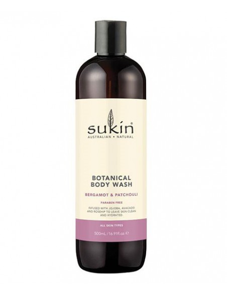 Australian Natural Skincare Botanical Body Wash Bergamot And Patchouli