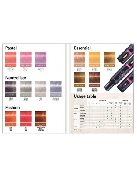 Color Style Mousse Shade Guide Color Style Mousse Shade Guide