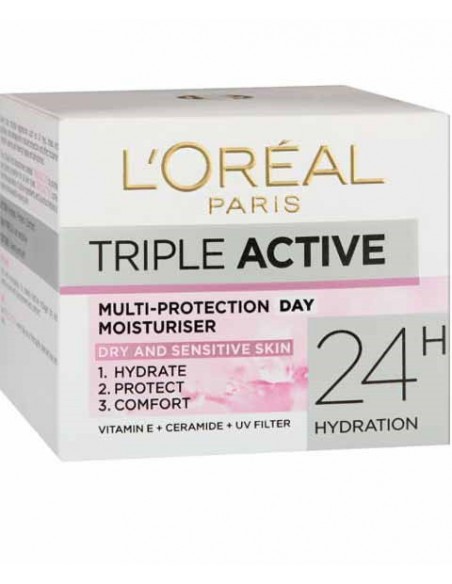 Triple Active 24H Hydration Multi Protection Day Moisturiser
