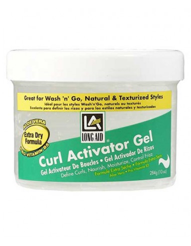 Long Aid Curl Activator Gel Extra Dry Formula