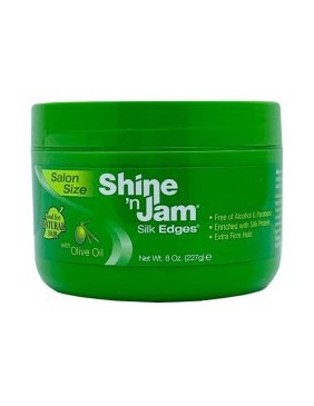 Shine N Jam Silk Edges With Olive Oil