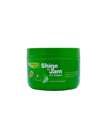 Shine N Jam Silk Edges With Olive Oil