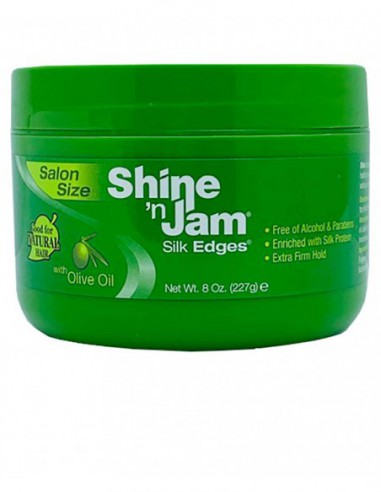 Shine N Jam Silk Edges With Olive Oil