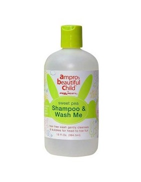 Ampro Beautiful Child Sweet Pea Shampoo And Wash Me