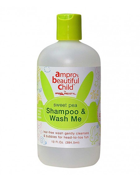 Ampro Beautiful Child Sweet Pea Shampoo And Wash Me